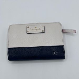 Kate Spade wallet in black & navy blue